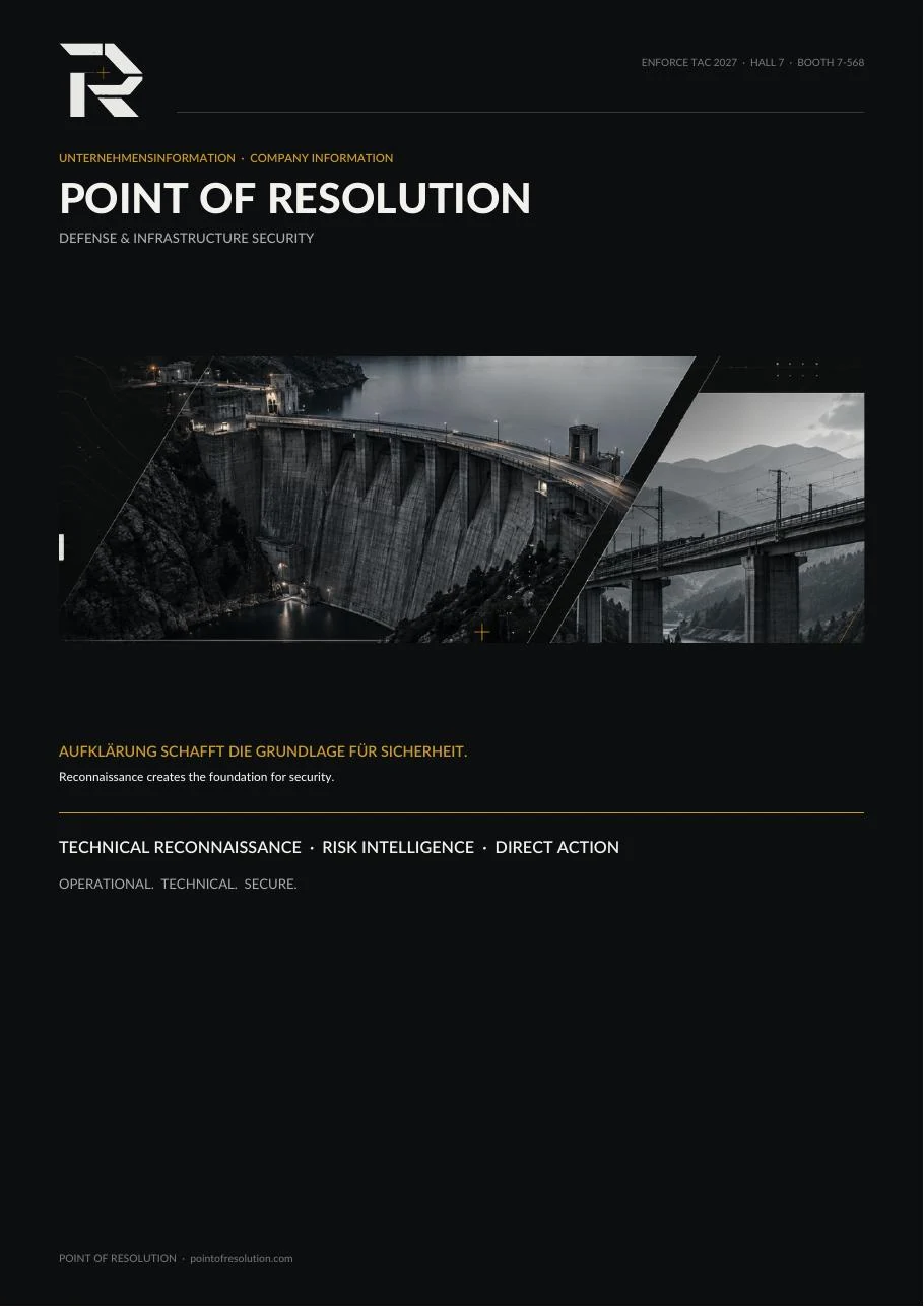 POINT OF RESOLUTION Company Information Enforce Tac 2027